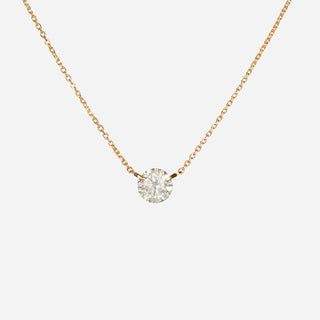 Kai Linz Single Floating Diamond Necklace