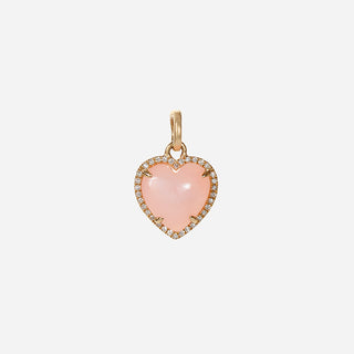 Kai Linz Pink Opal Diamond Charm
